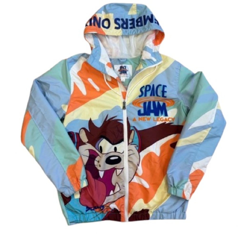 Space Jam A New Legacy × Members Only Windbreaker Jacket Men’s Small NWOT